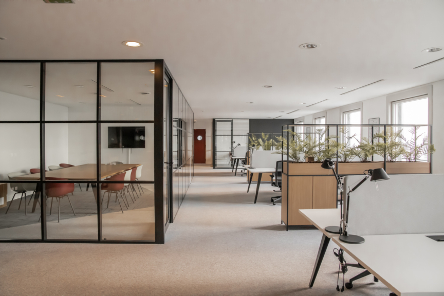 Espace de travail tour égée la défense paris arch.design