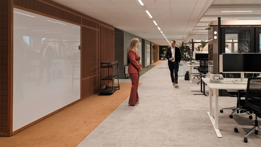 Visite d'un workplace - CoreNet Amsterdam