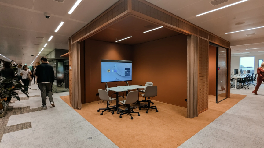 Visite d'un workplace - CoreNet Amsterdam