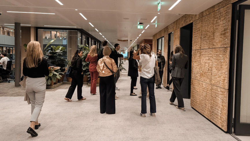 Visite d'un workplace - CoreNet Amsterdam