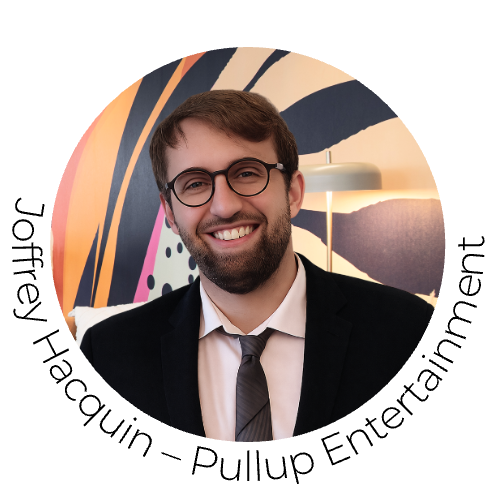 Joffrey Hacquin, Office & Sustainability Manager de Pullup Entertainment Joffrey Hacquin, Office & Sustainability Manager de Pullup Entertainment